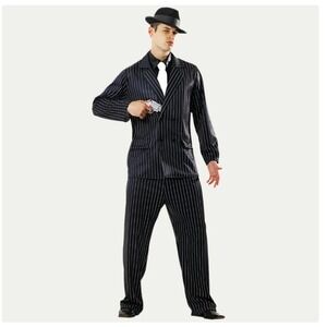 Hauntlook Gin Mill Gangster Dress Up Halloween Costume Adult Mens XXL NEW NWT